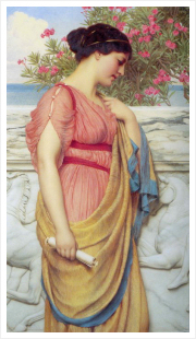 Sappho by John William Godward